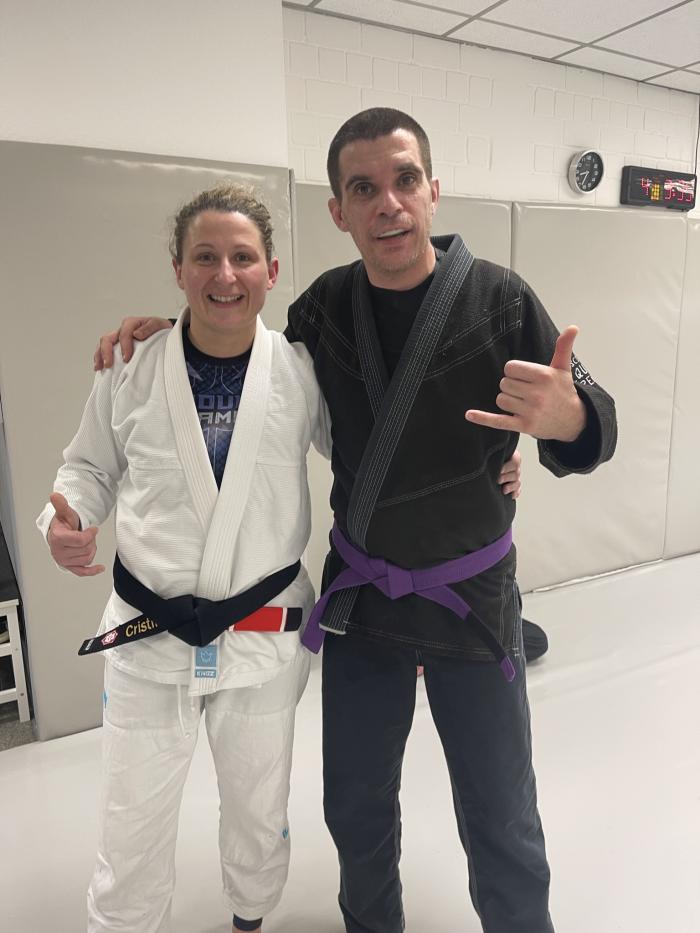 Purple belt · March 7, 2022 · Promoted by Spiros Huhn