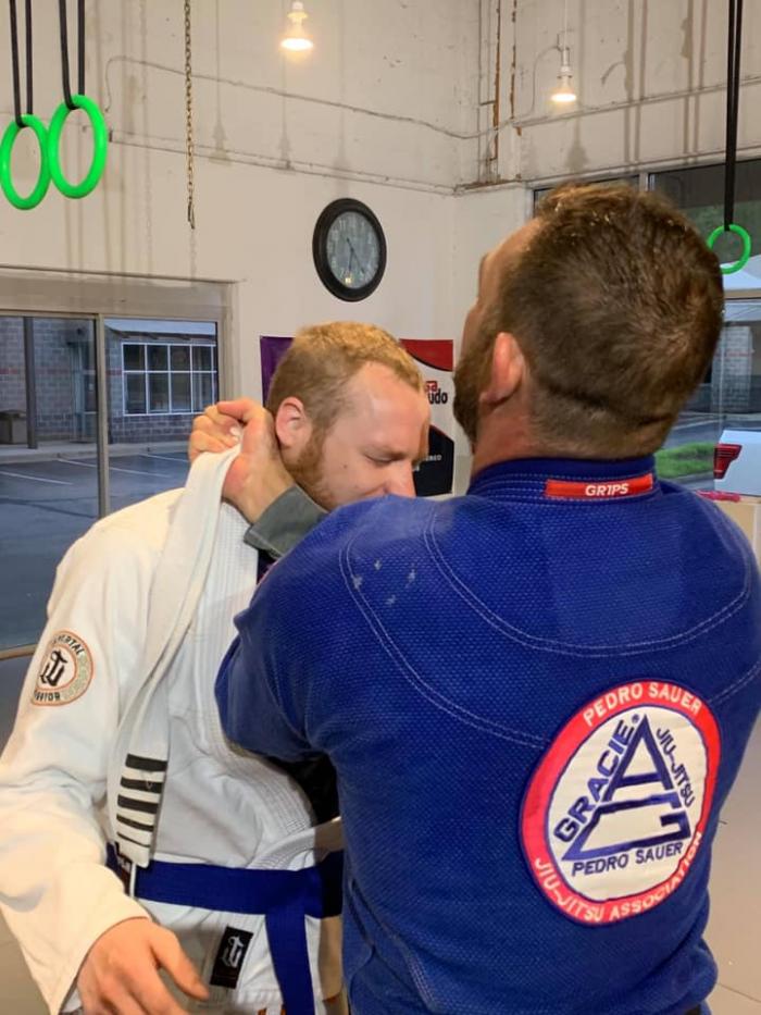 Blue belt · July 2, 2020 · Promoted by Jamie Williams