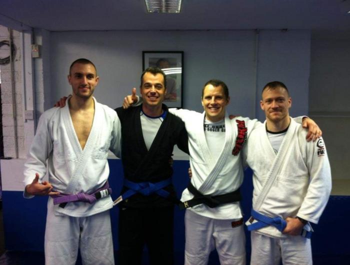 Blue belt · December 17, 2011 · Promoted by Andy Roberts