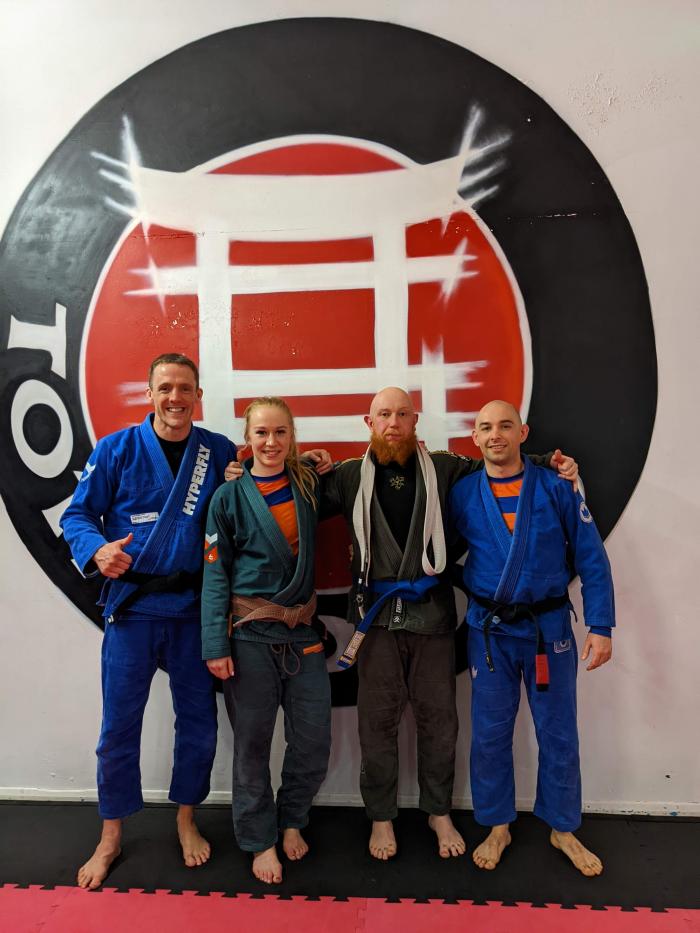 Blue belt · March 15, 2022 · Promoted by Stuart Healey
