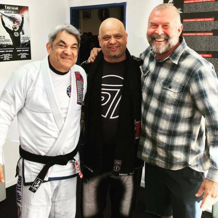 Two of my favourite human beings, Ricardo Liborio, Me & John ‘the Rev’ Jensen