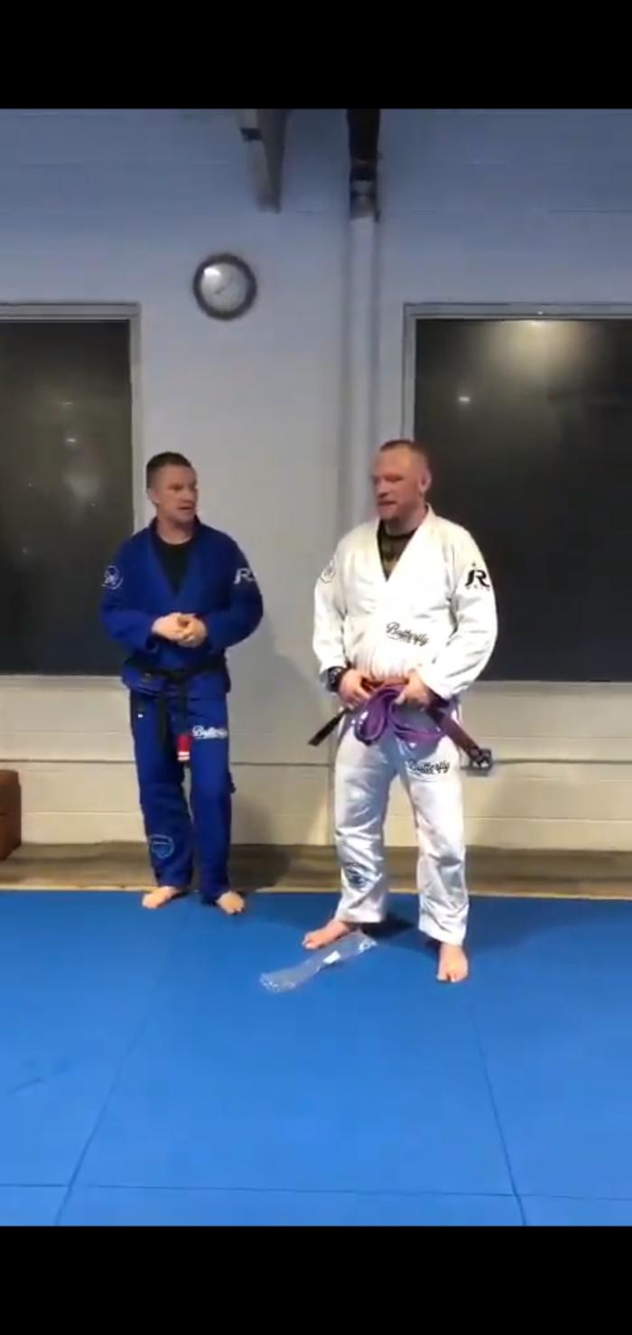 Brown belt · January 16, 2022 · Promoted by Christian Simmerling