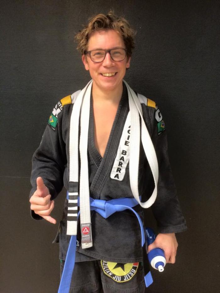 Blue belt · June 15, 2015 · Promoted by Jimmy Lagerström