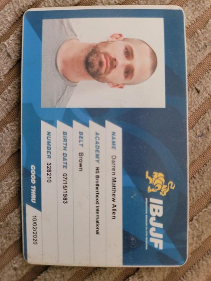 Brown belt · July 13, 2019 · Promoted by Raphael Busgaib