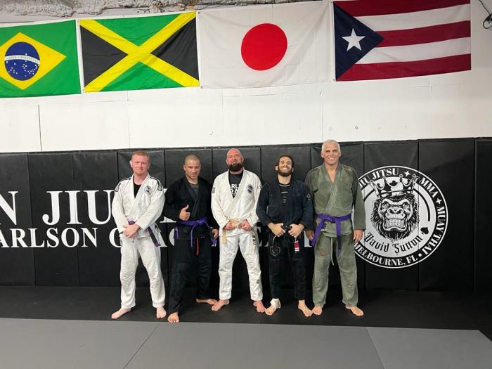Purple belt · March 17, 2022 · Promoted by Frank Livorsi