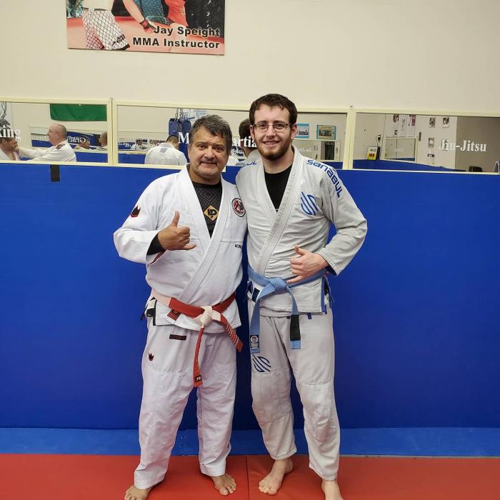 Blue belt · September 13, 2020 · Promoted by James Speight