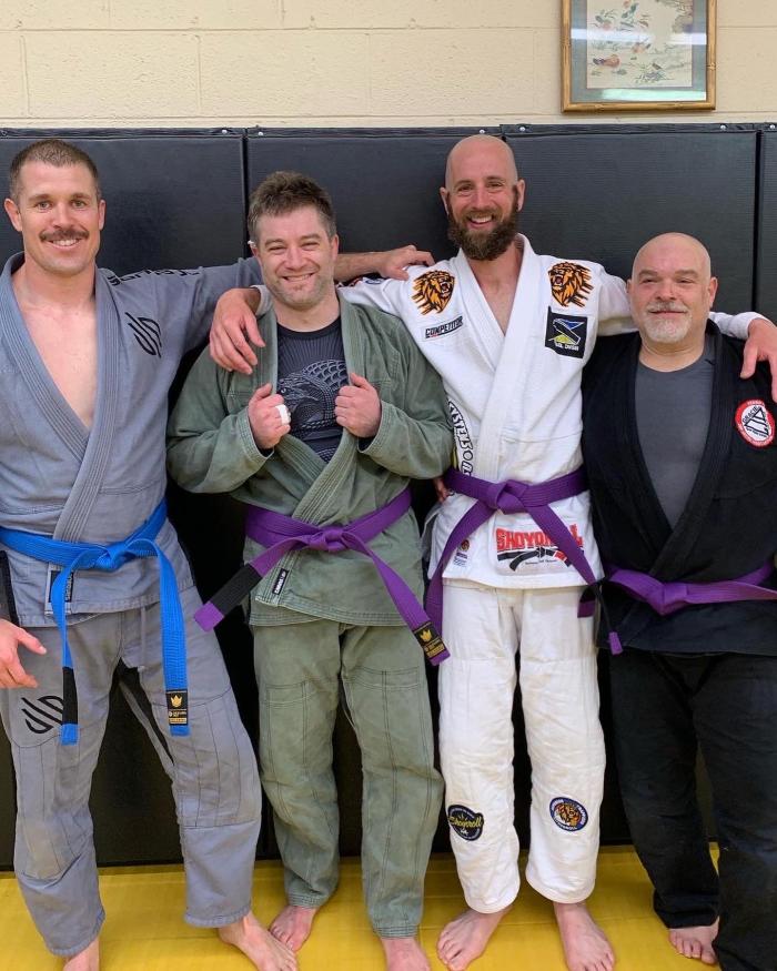 Purple belt · March 17, 2022 · Promoted by Colby Veronko