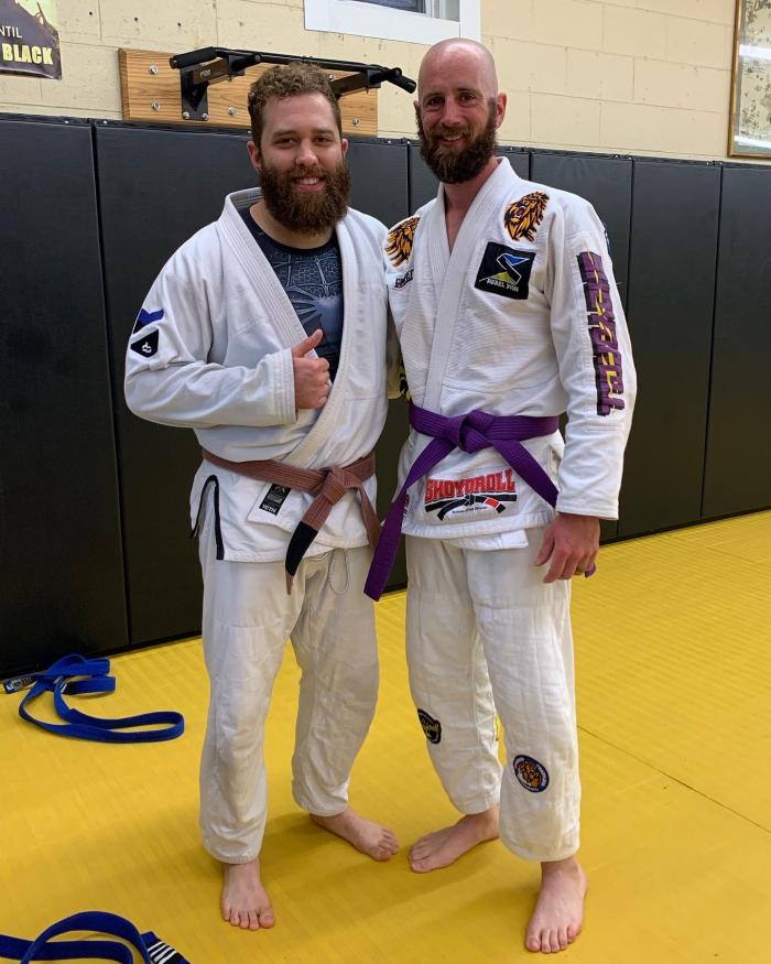 Purple belt · March 17, 2022 · Promoted by Colby Veronko