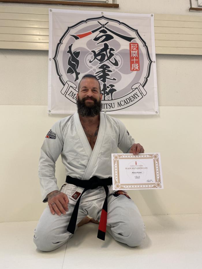 Black belt · March 18, 2022 · Promoted by Masakazu Imanari