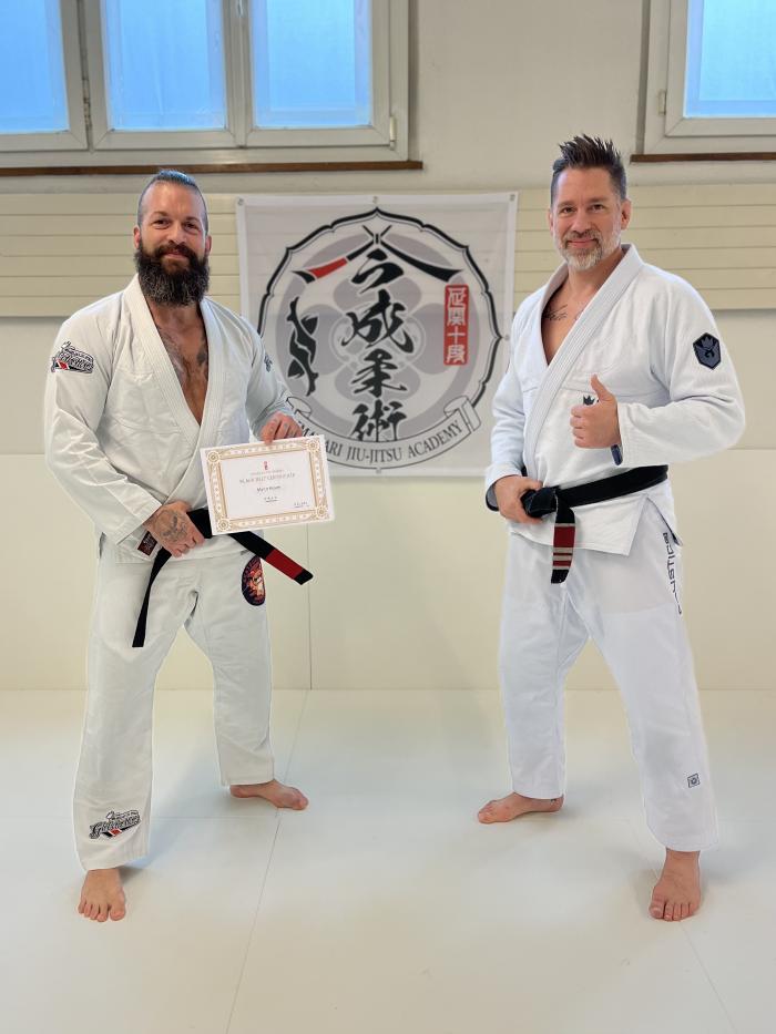 Black belt · March 18, 2022 · Promoted by Masakazu Imanari