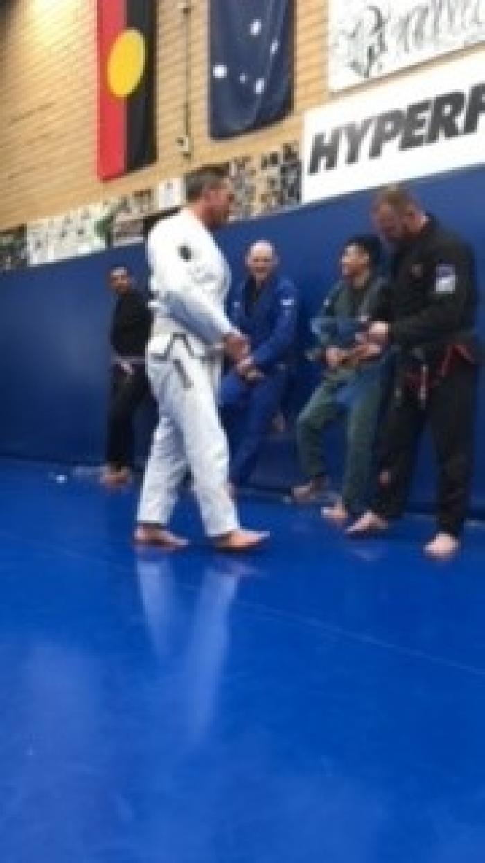 Blue belt · November 30, 2019 · Promoted by John Brown