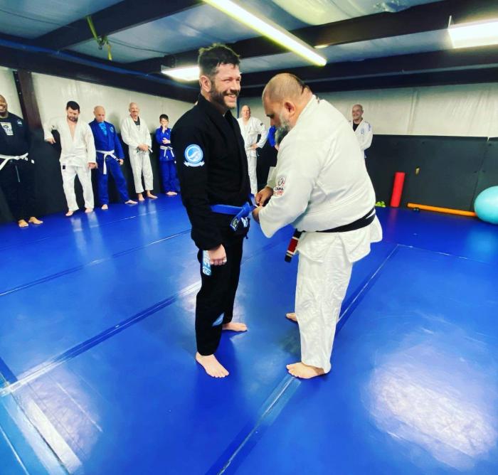 Blue belt · February 28, 2022 · Promoted by Chris Popdan