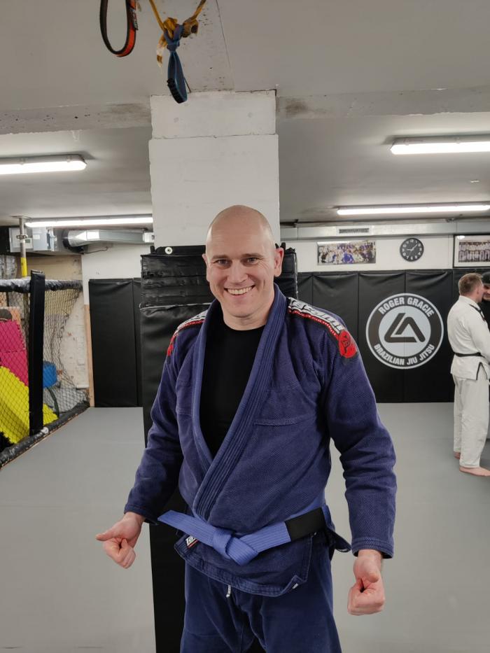 Blue belt · March 21, 2022 · Promoted by Ben Babbington