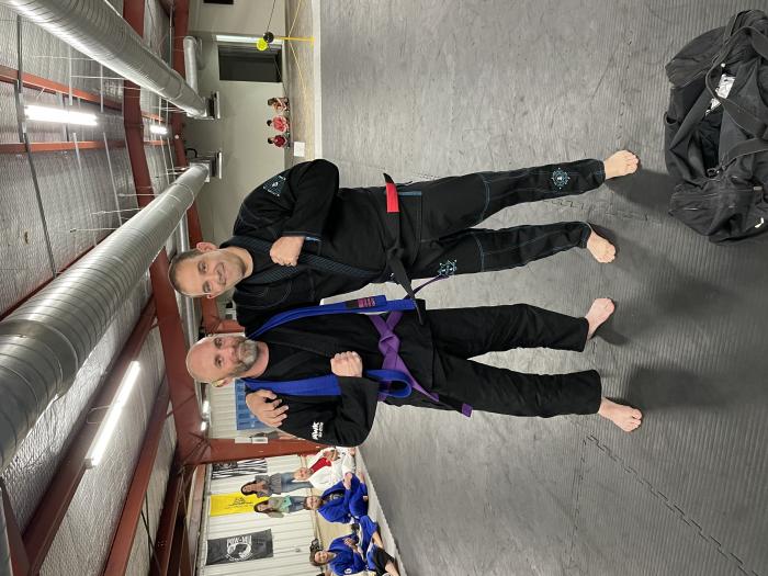 Purple belt · March 19, 2022 · Promoted by Coy Clements