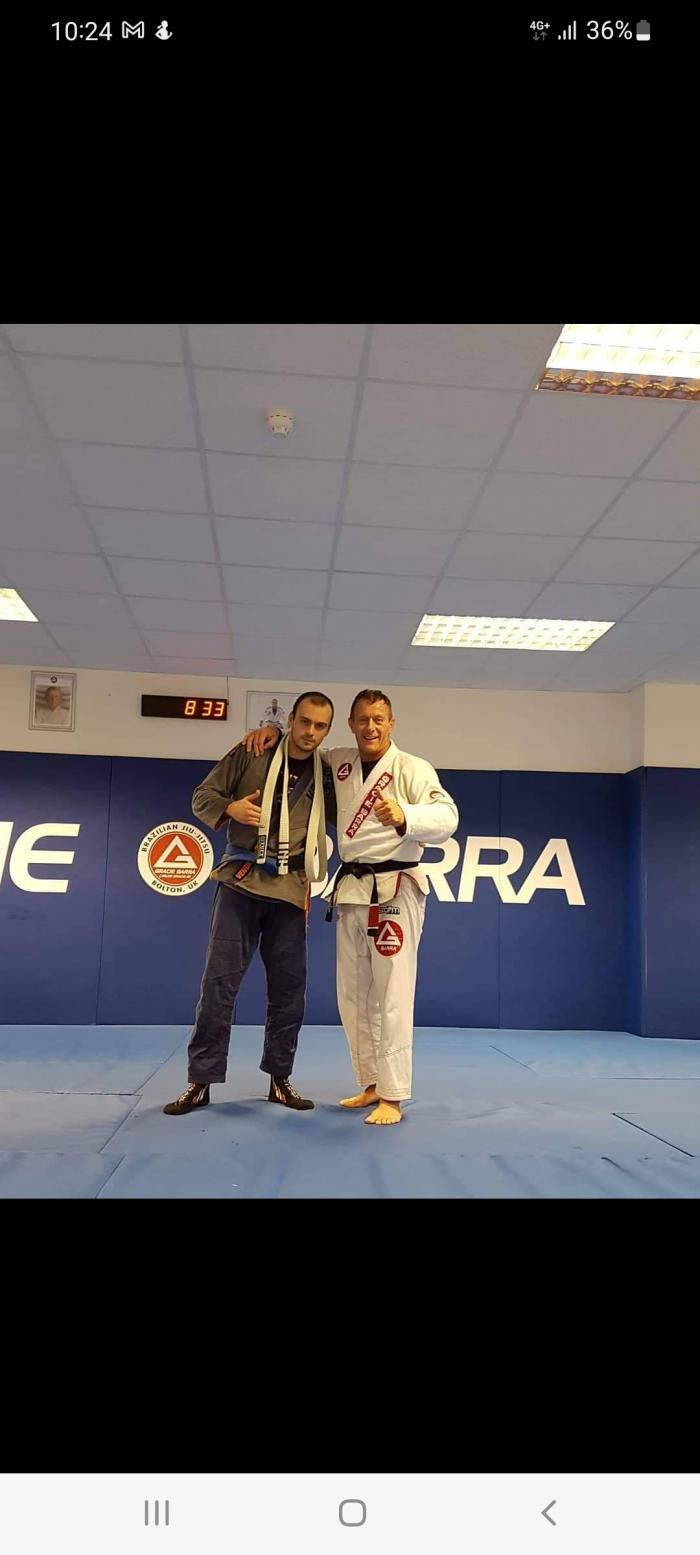 Promotion to blue Belt  blues xD