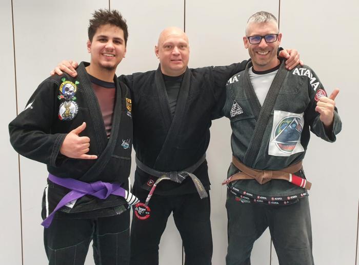Purple belt · March 23, 2022 · Promoted by Hans Hutton