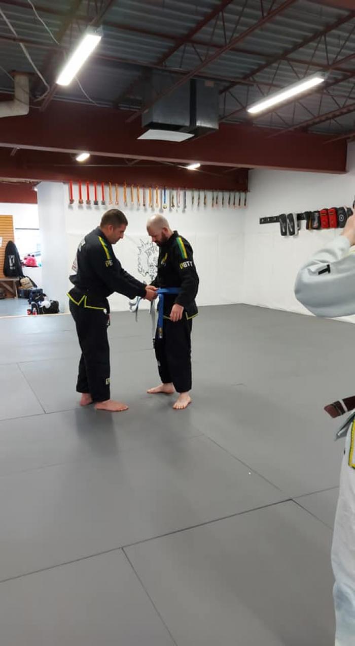 Blue belt · November 20, 2021 · Promoted by Stephane Gareau