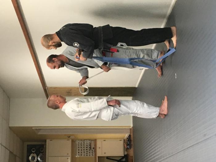 Blue belt · November 10, 2018 · Promoted by Mitchell Kotok