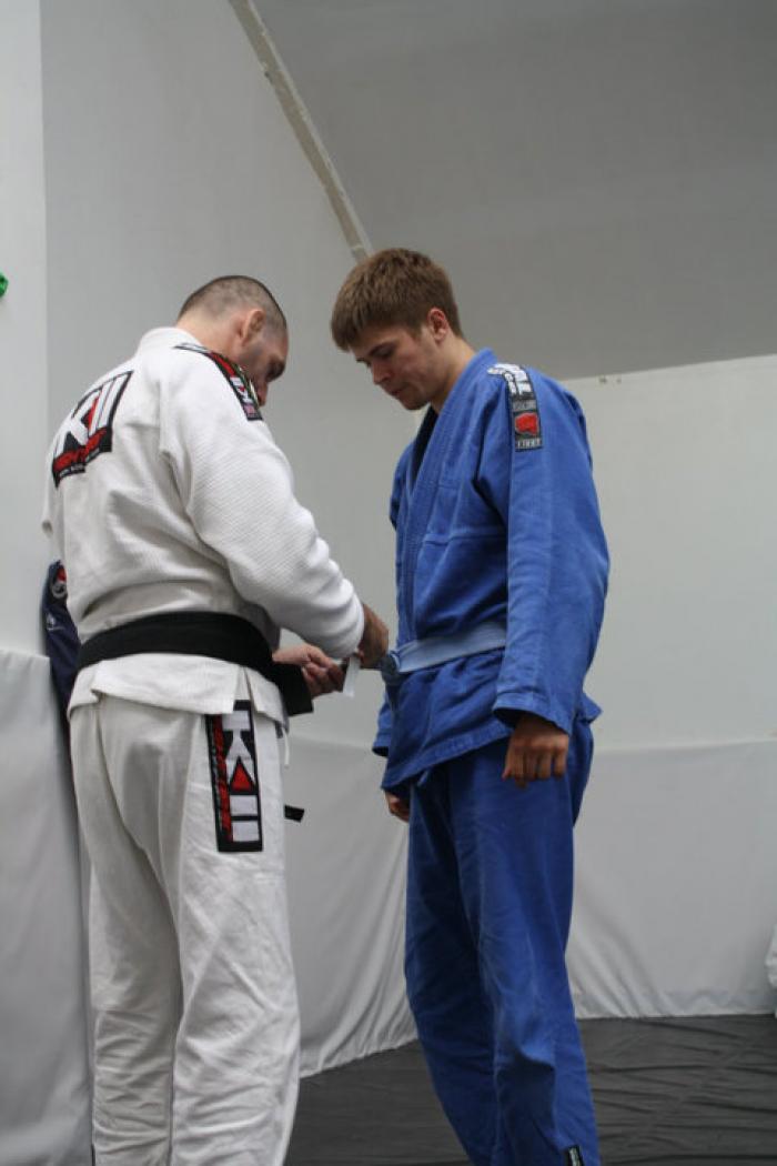 Blue Belt First Stripe from Nick
