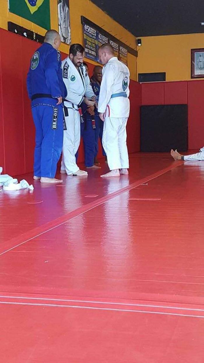 Blue belt · April 15, 2017 · Promoted by Andre ‘Negão’ Terêncio, Hannette Staack, Jimmy Gibson, Chico Santiago, Shane Woosley