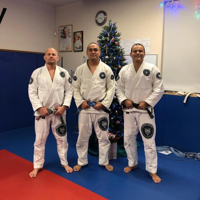 Blue belt · December 11, 2018 · Promoted by Crosley Gracie
