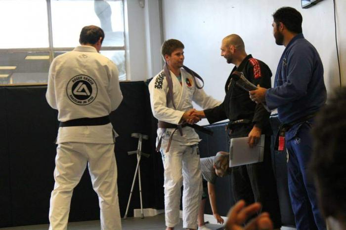 Brown belt · July 19, 2014 · Promoted by Nick Brooks