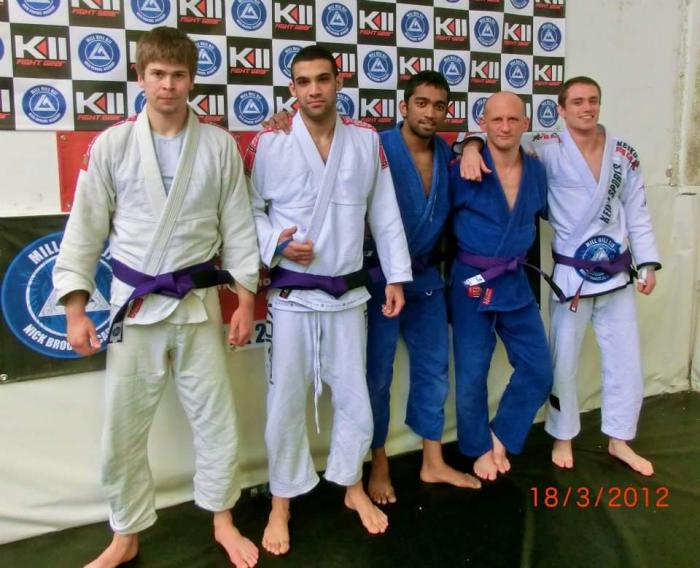 Purple belt · March 18, 2012 · Promoted by Nick Brooks