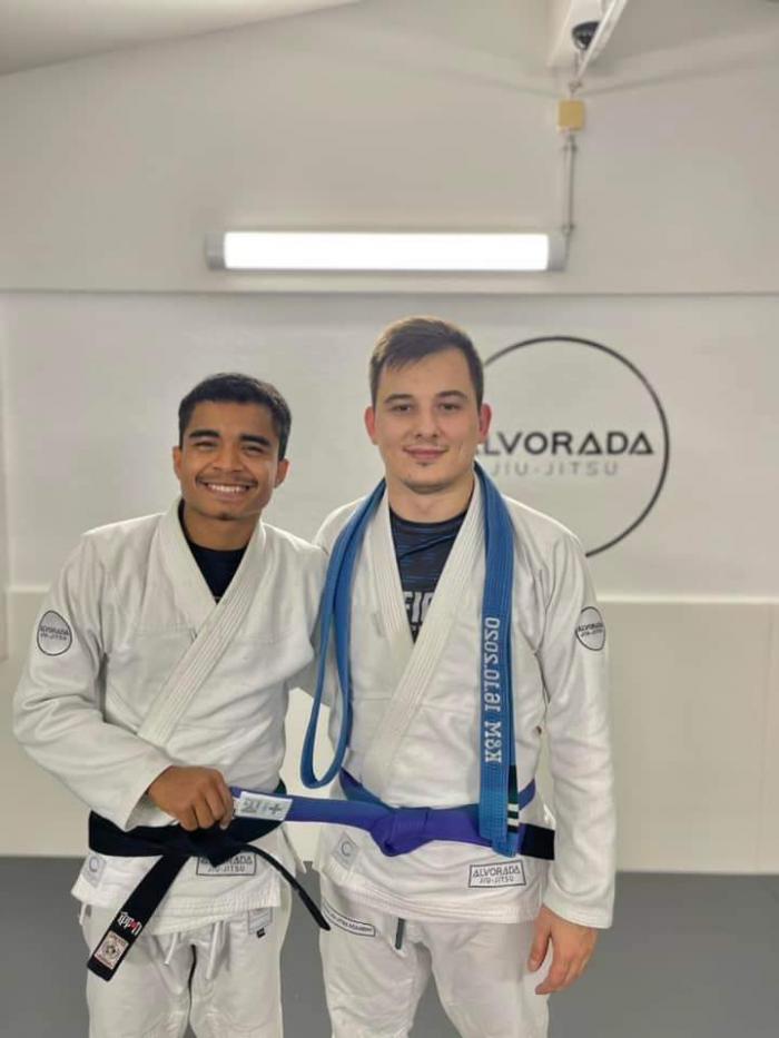 Purple belt · November 29, 2021 · Promoted by Johnif Rocha