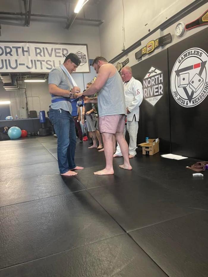 Blue belt · February 5, 2022 · Promoted by Josh Leduc