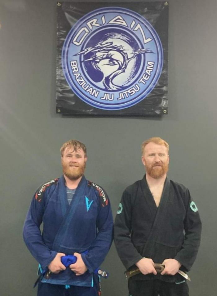 Blue belt · September 27, 2021 · Promoted by Grant cruickshank