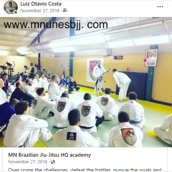 Black belt · November 26, 2016 · Promoted by Marcio Nunes