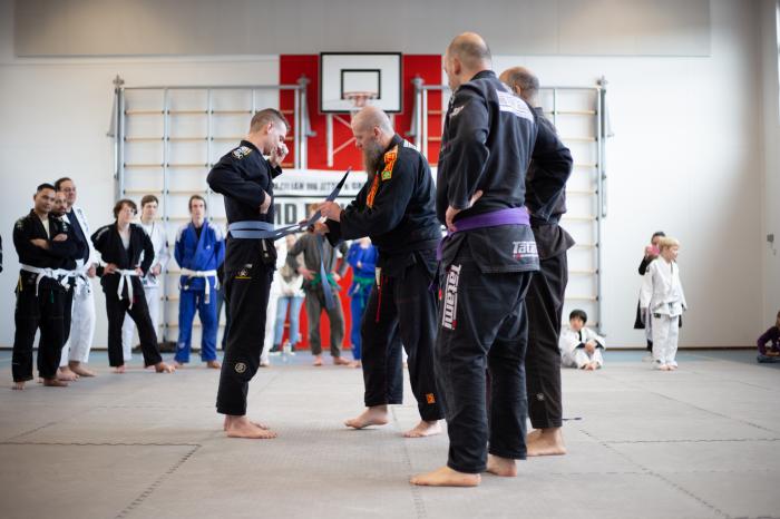 Blue belt · April 3, 2022 · Promoted by Marc Stappers