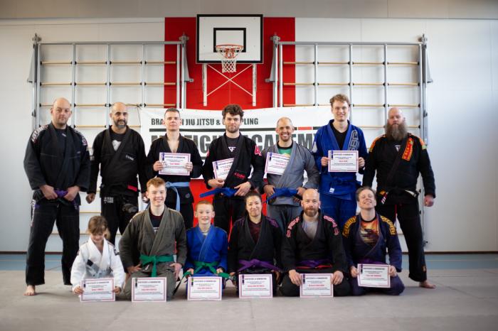 Purple belt · April 3, 2022 · Promoted by Marc Stappers