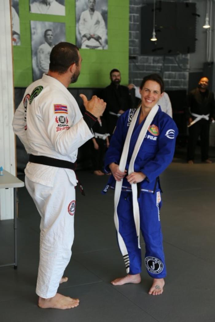 Blue belt · March 5, 2022 · Promoted by Jamie Williams