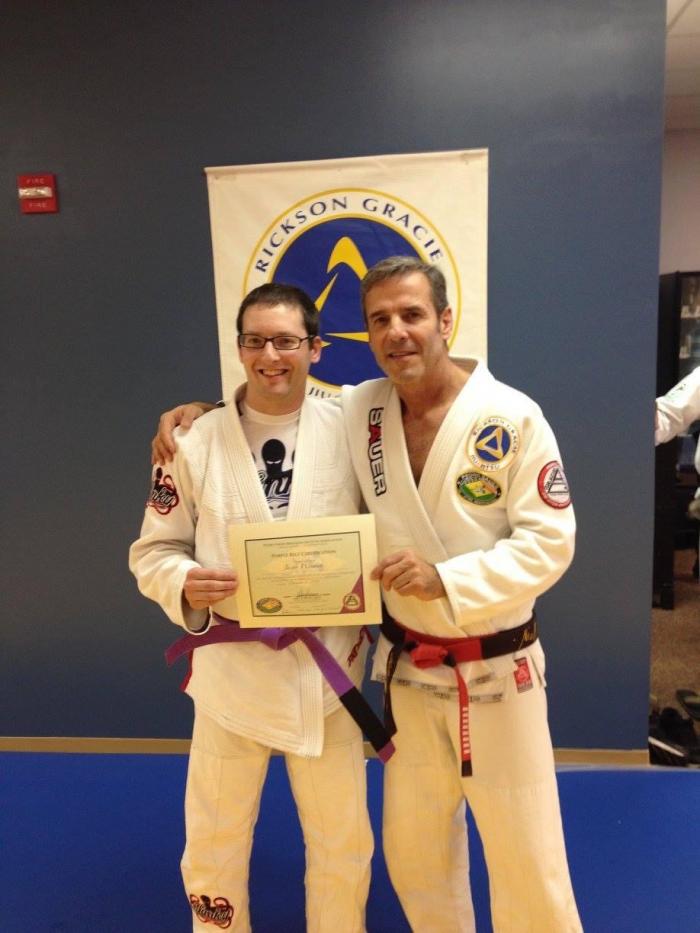 Purple belt · December 7, 2015 · Promoted by Pedro Sauer