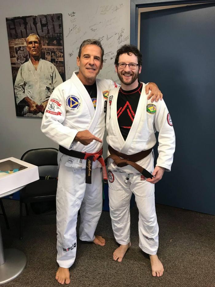 Brown belt · November 17, 2017 · Promoted by Pedro Sauer