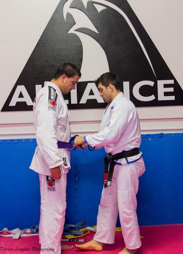 Purple belt · August 27, 2013 · Promoted by Romero Cavalcanti