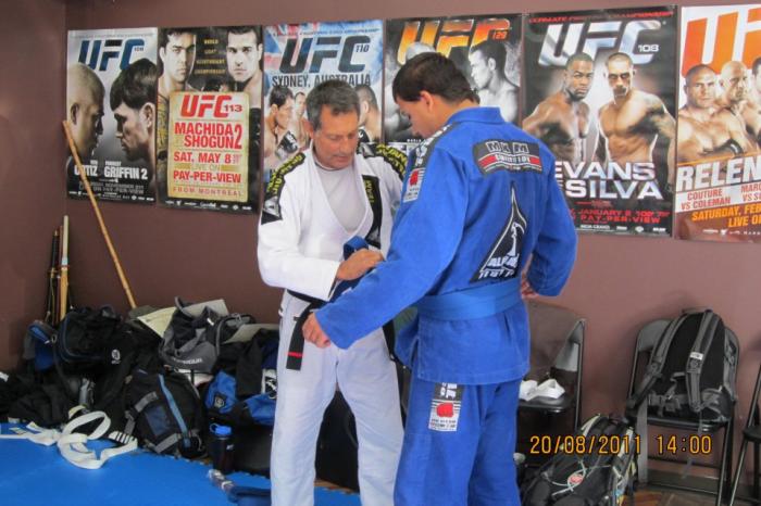 Blue belt · August 20, 2011 · Promoted by Romero "Jacaré" Cavalcanti