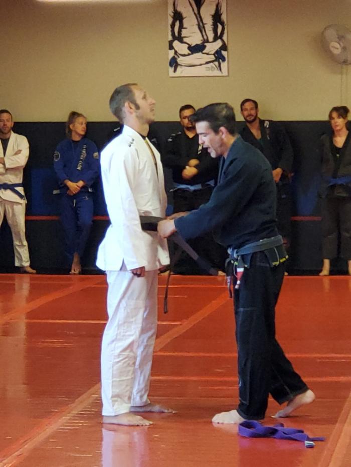 Brown belt · August 3, 2019 · Promoted by Anthony Basile
