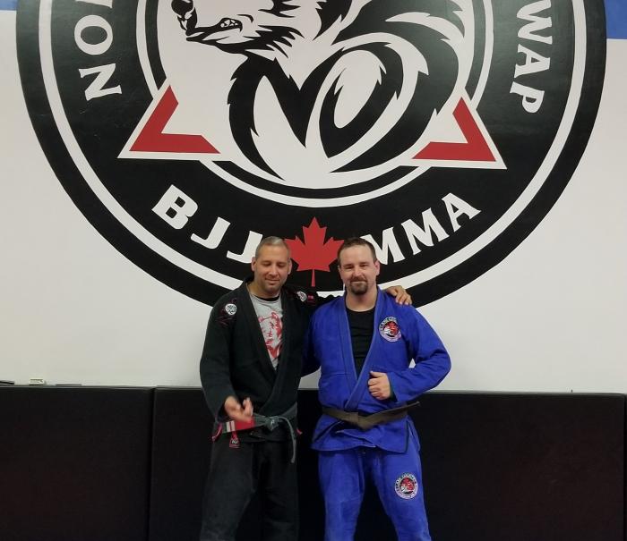 Brown belt · November 18, 2018 · Promoted by Mario Deveault