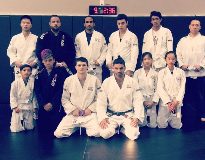 Team Photo at UFC Gym - May 2016