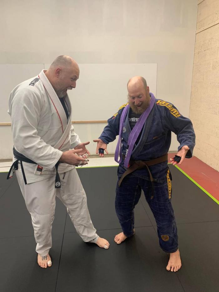 Brown belt · March 23, 2022 · Promoted by Brian Mathis