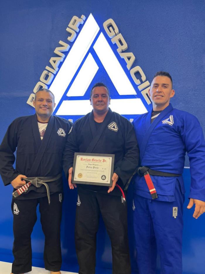 Black belt · April 8, 2022 · Promoted by Rocian Gracie Jr.