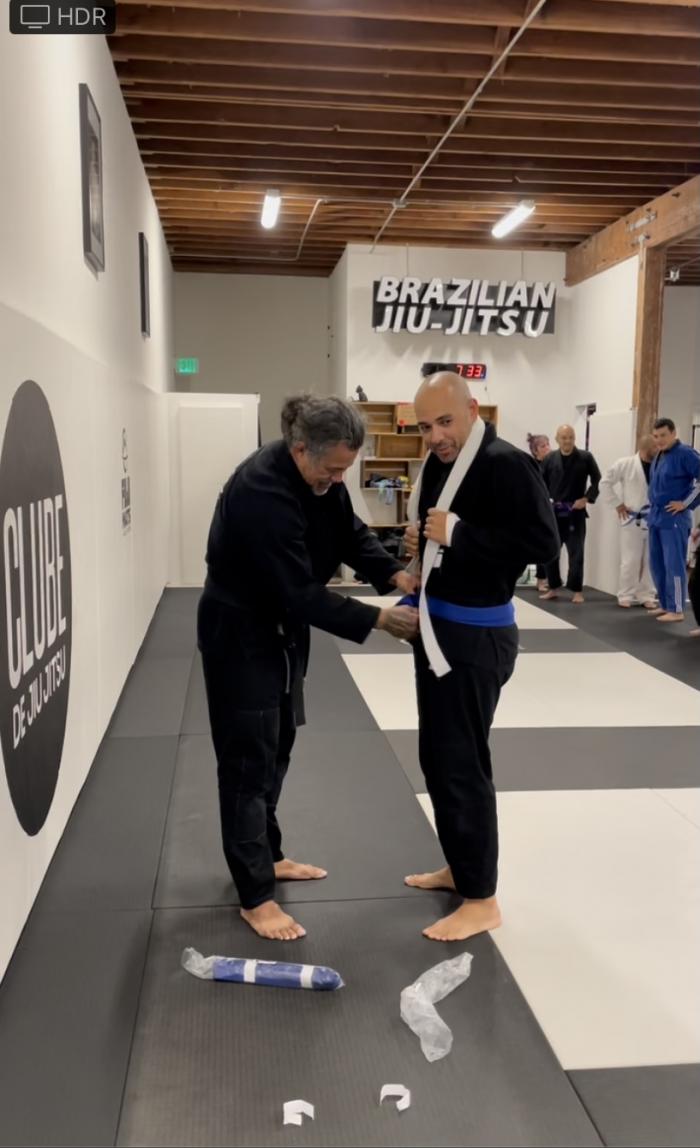 Blue belt · September 14, 2021 · Promoted by Mark Bradford