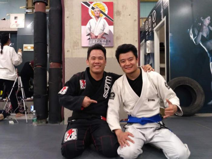 Blue belt · December 6, 2016 · Promoted by Andy Wang