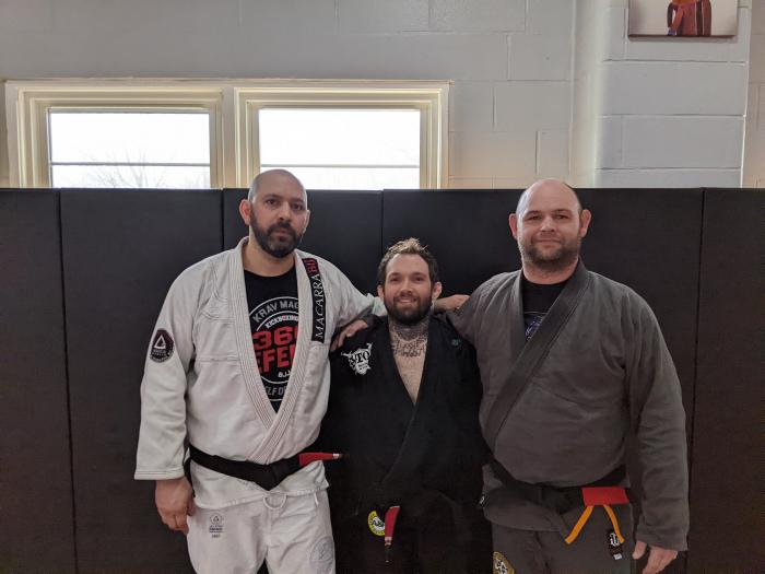 Training with Kristian Woodmansee and Josh Hesser at Macarra BJJ Colchester