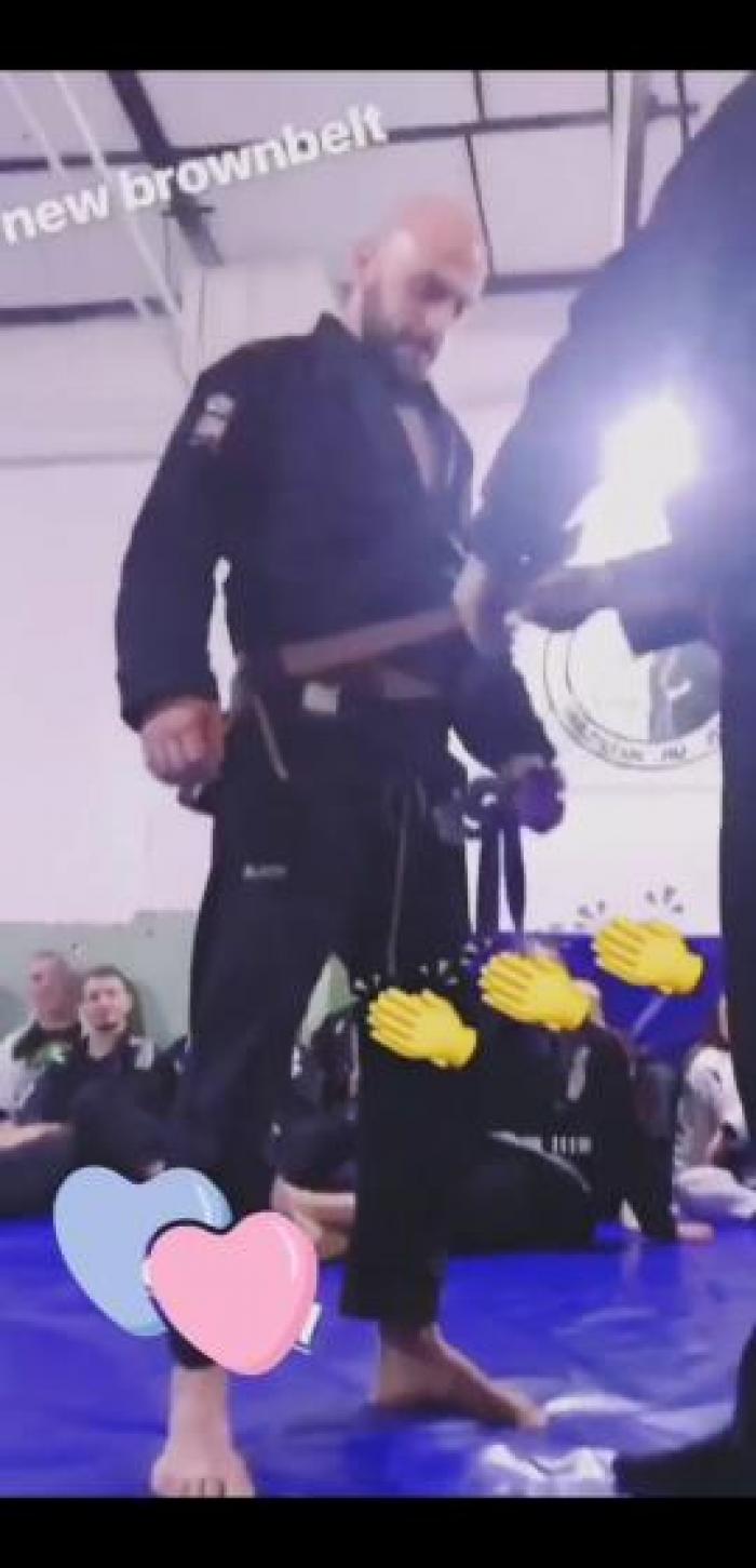 Brown belt · December 19, 2018 · Promoted by Ľubomír Repaský