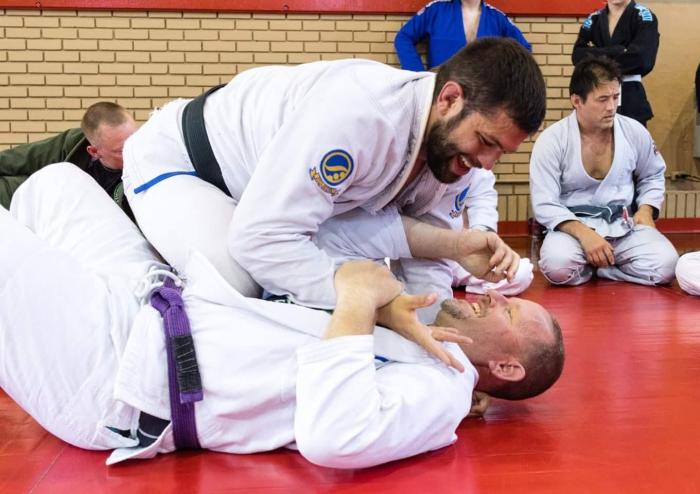 Purple belt · April 10, 2018 · Promoted by Scott Devine