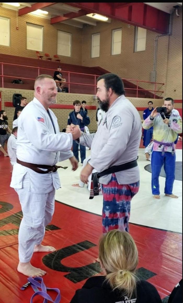 Brown belt · March 16, 2020 · Promoted by Scott Devine