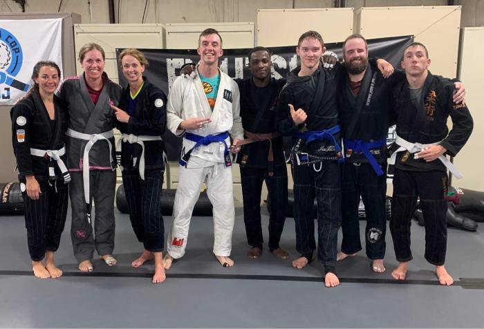 Blue belt · April 12, 2022 · Promoted by Anthony Jones